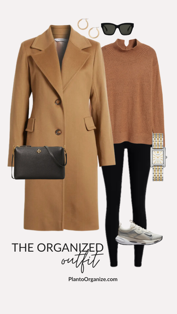 The Organized Outfit Edit Idea #8. Winter fashion outfit. Fall fashion outfit.