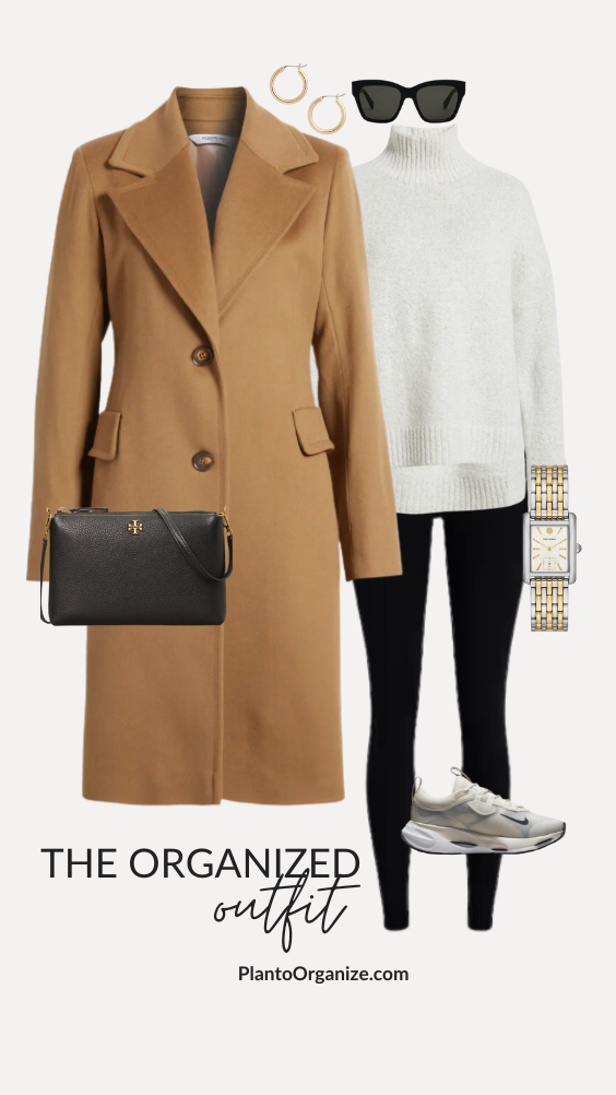 The Organized Outfit Edit Idea #9. Winter outfit idea. Outfit idea for winter.