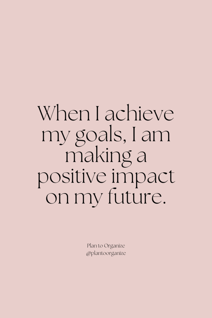 affirmations for a positive future.
