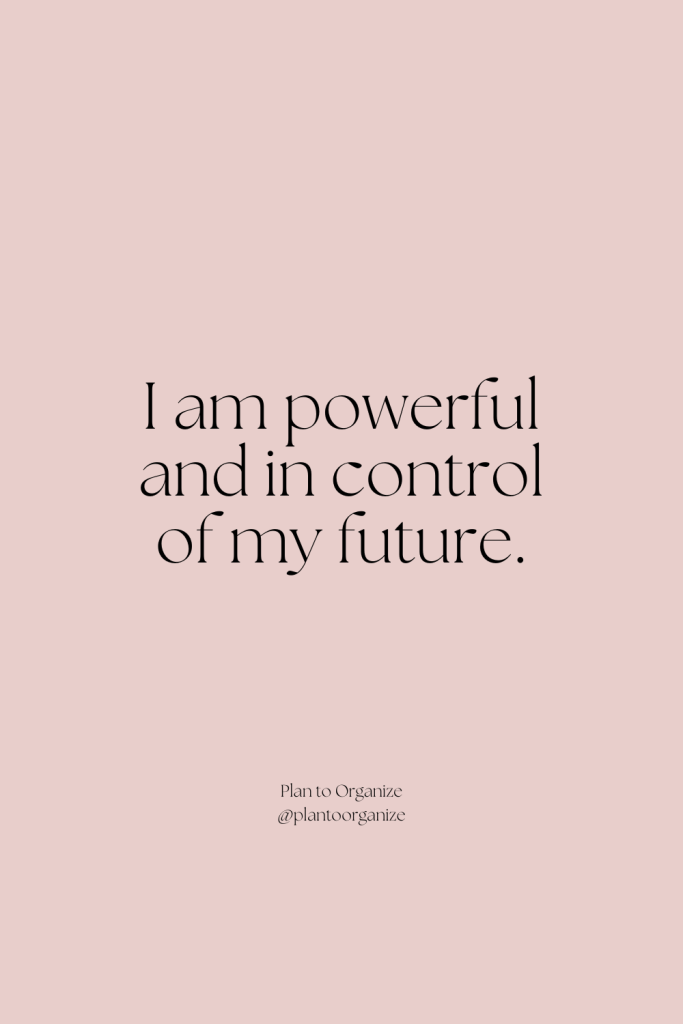 I am powerful affirmation.