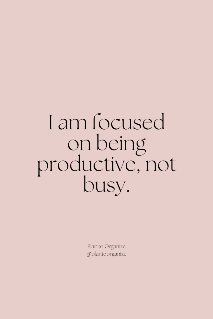 personal affirmations.