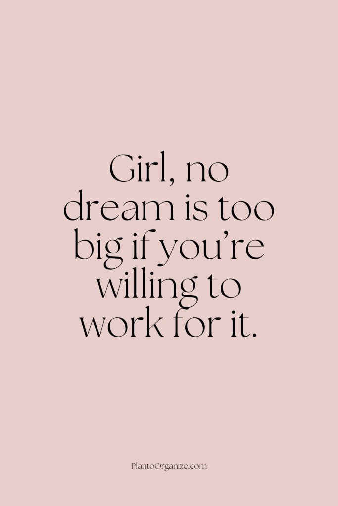 Inspirational messages for women.