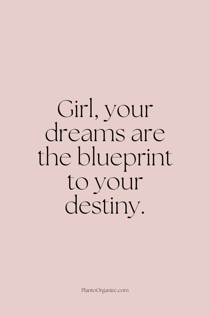 Empowering words for girls.