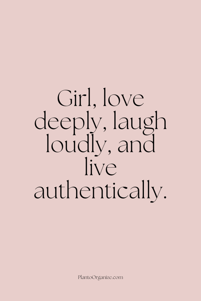Confidence-boosting quotes for girls.
