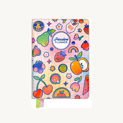 Photo of Passion Planner 2025 edition. Planner for 2025.