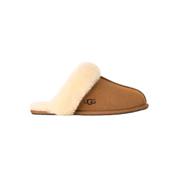 UGG Scuffette II slippers in soft, plush material with a cozy design, displayed on a clean surface, highlighting their warm and comfortable style for indoor wear.
