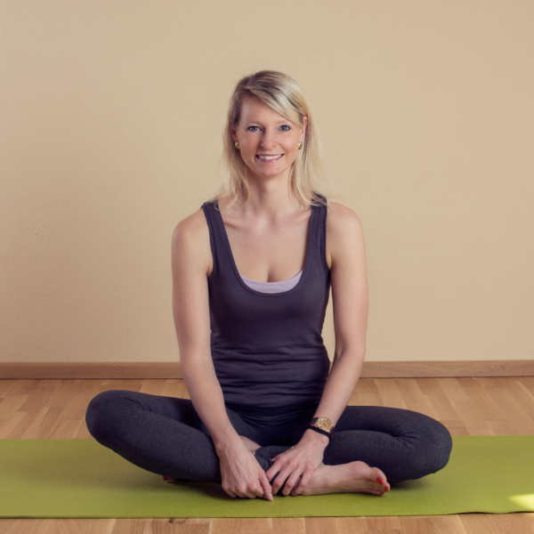 Female practicing personal wellness.