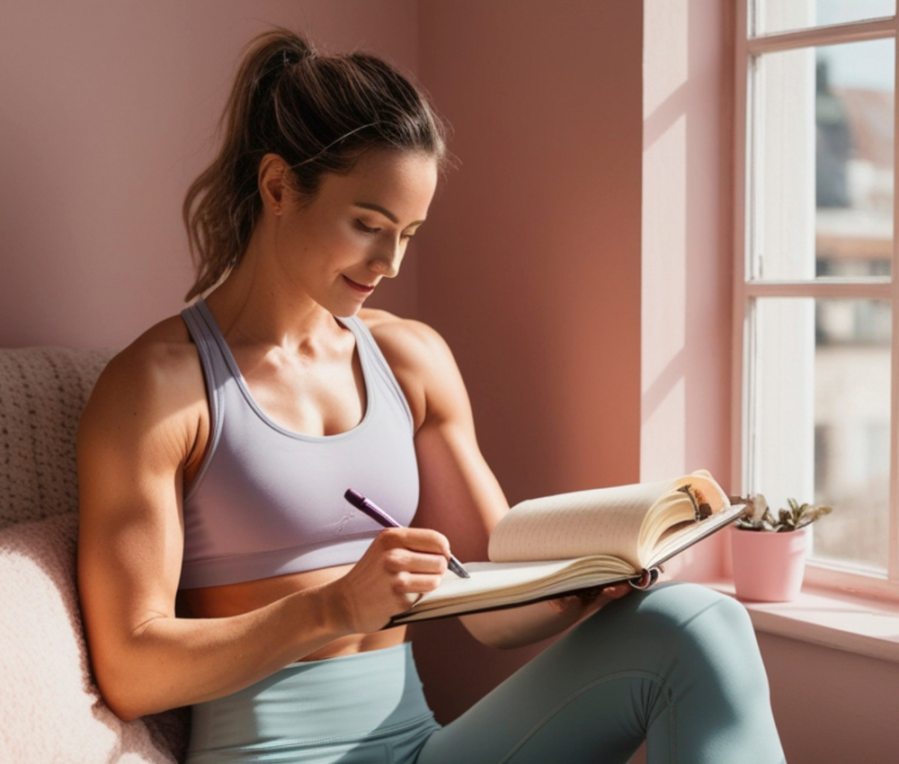 Woman planning her week with The Simple Planning System We Swear By for 2026.