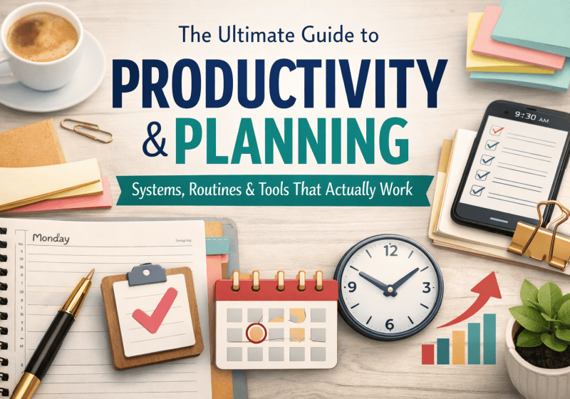 Guide to productivity and planning.