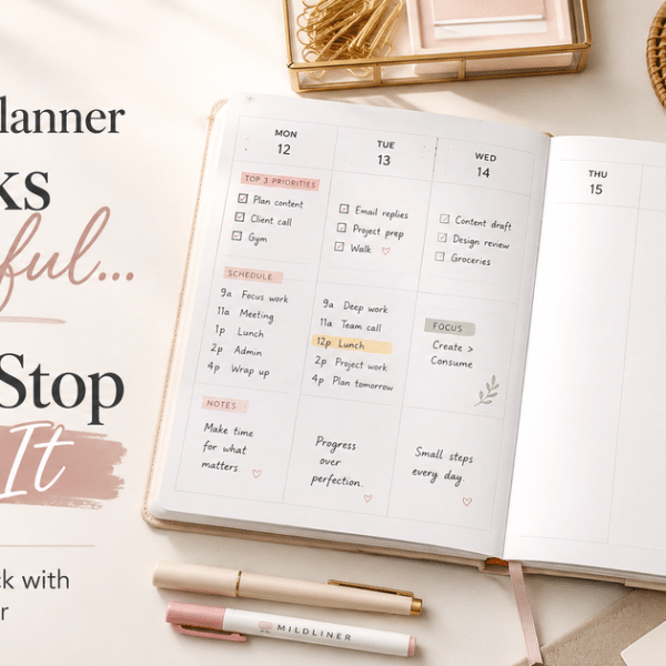 My Paper Planner.