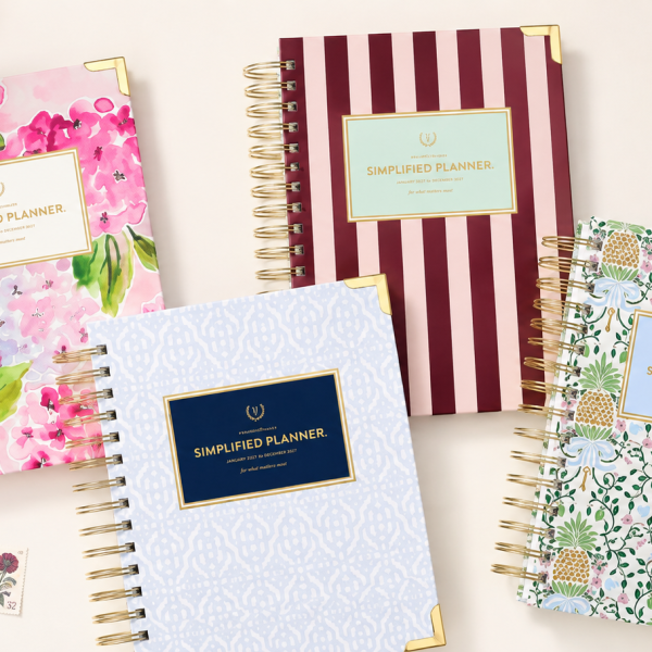 Image of top-selling Simplified planners.